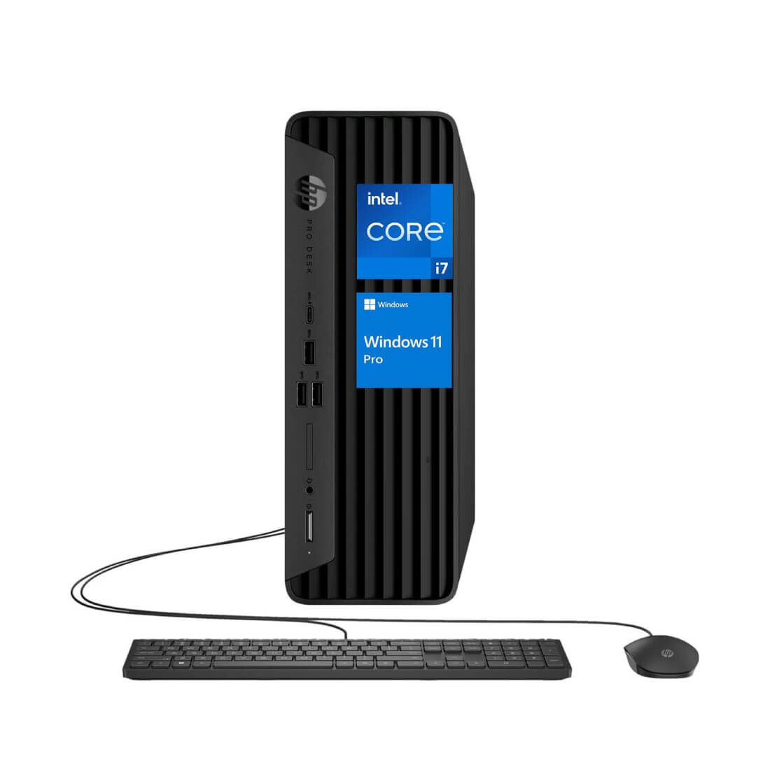 رایانه شخصی HP 280 Pro G6 MT، Core i3، 4 گیگابایت، 256 گیگابایت، گرافیک UHD اینتل، Win 11